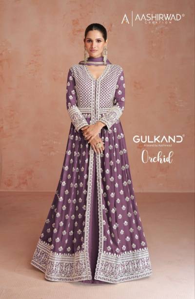 Orchid By Aashirwad Creation Designer Partywear Gown Collection